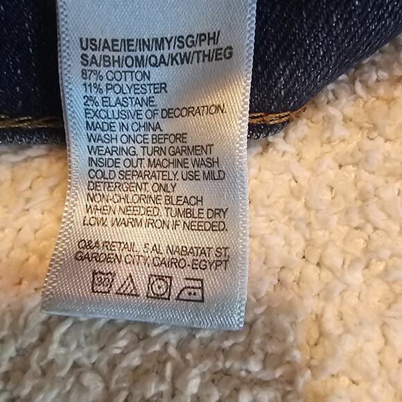 Aeropostale Super Skinny Men's size 40 X 30 Denim Jeans Stretch 5 pocket - Picture 13 of 13